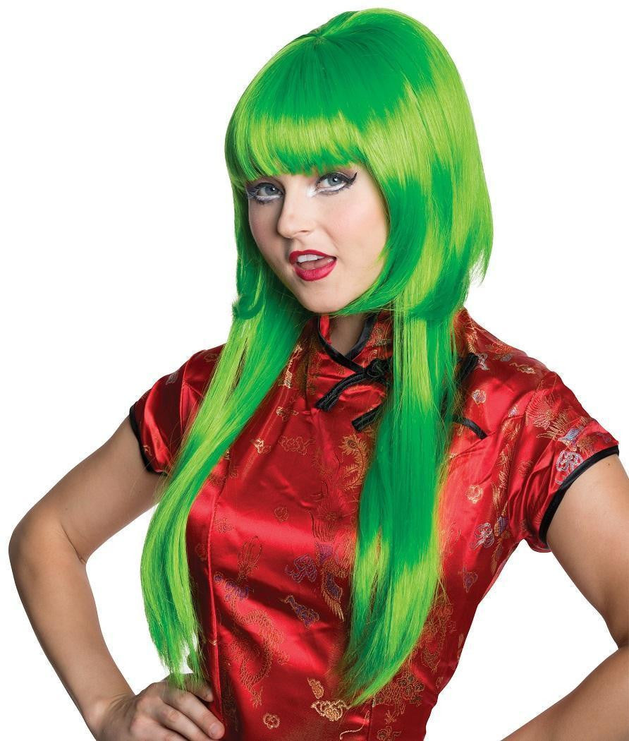 Anime Wig Green