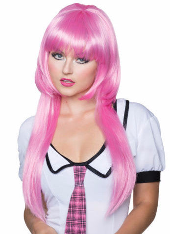 Anime Wig Pink