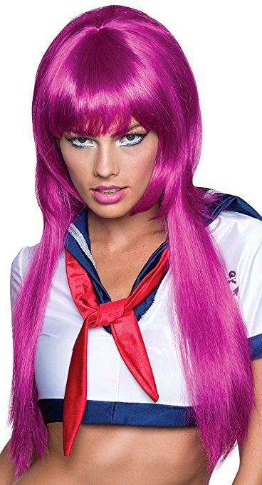 Anime Wig Magenta