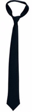 Gangster Long Tie Black