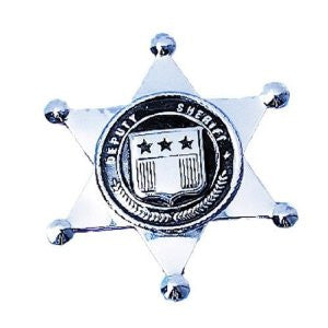 Metal Sheriff Badge