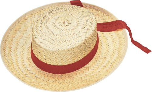 Straw Gondolier Hat