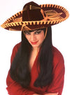 Velour Mexican Sombrero Red