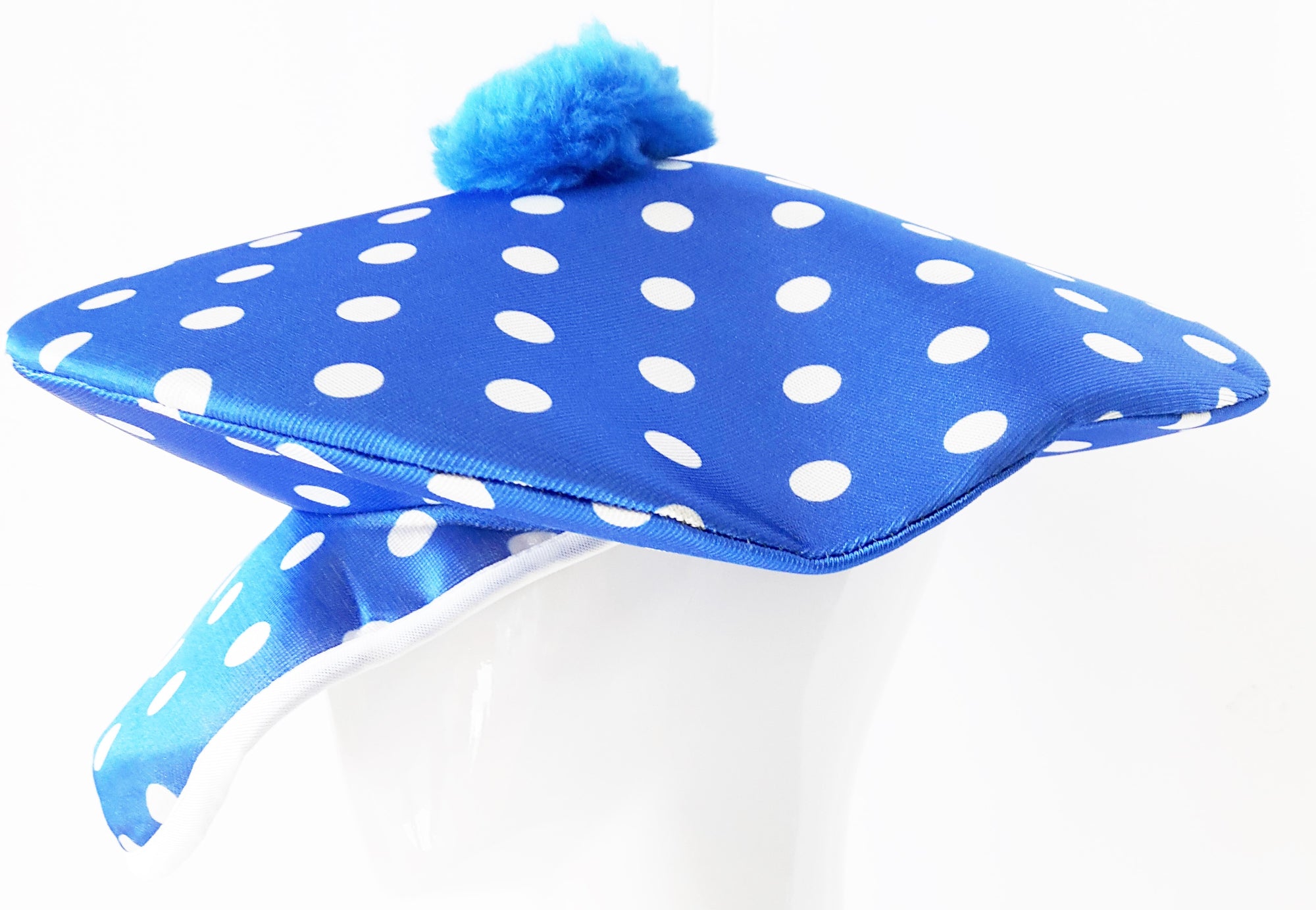 Nylon Clown Hat Blue
