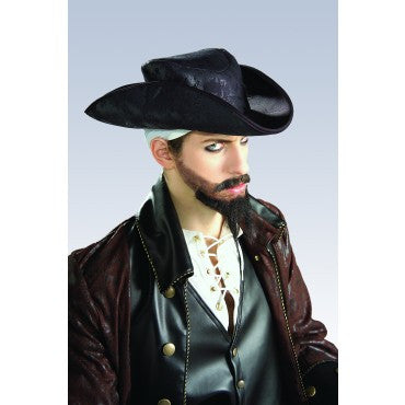 Caribbean Pirate Hat Black