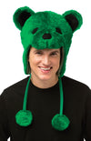 Grateful Dead Bear Hat Green