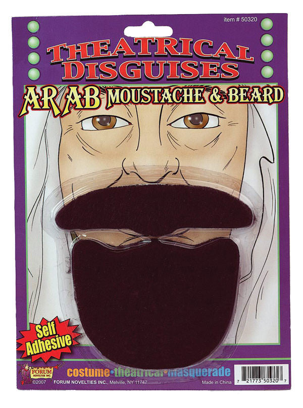 Arab Beard and Moustache