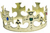 Prince Crown Gold Plastic
