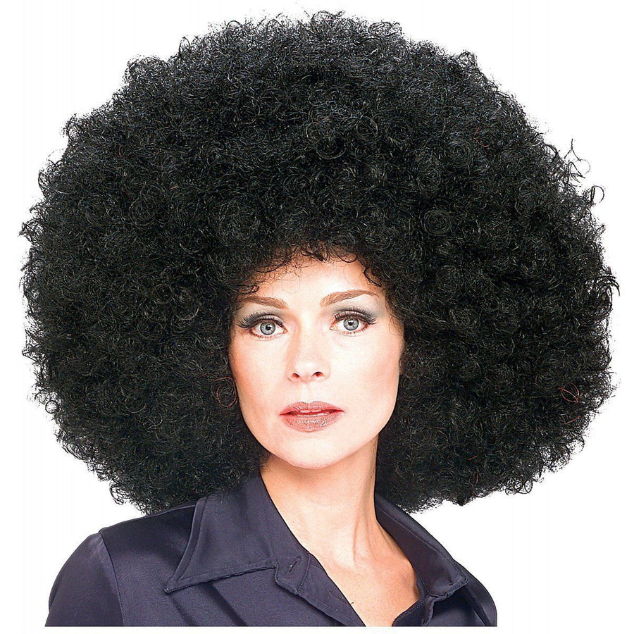 Super Afro Wig Black