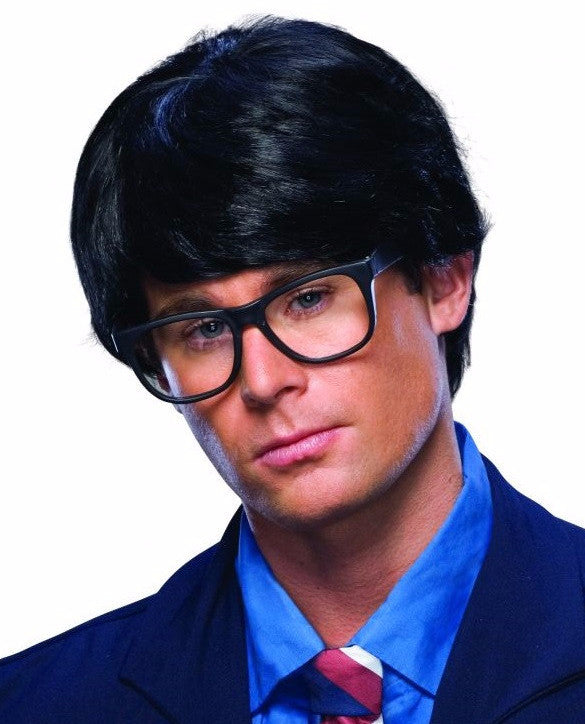 Men's Character Wig Black