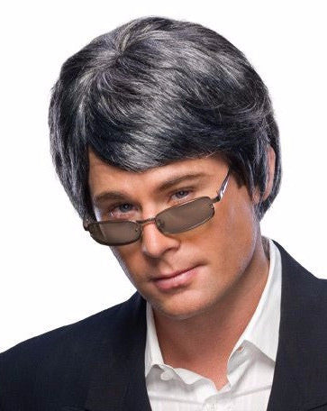 Men's Character Wig Grey