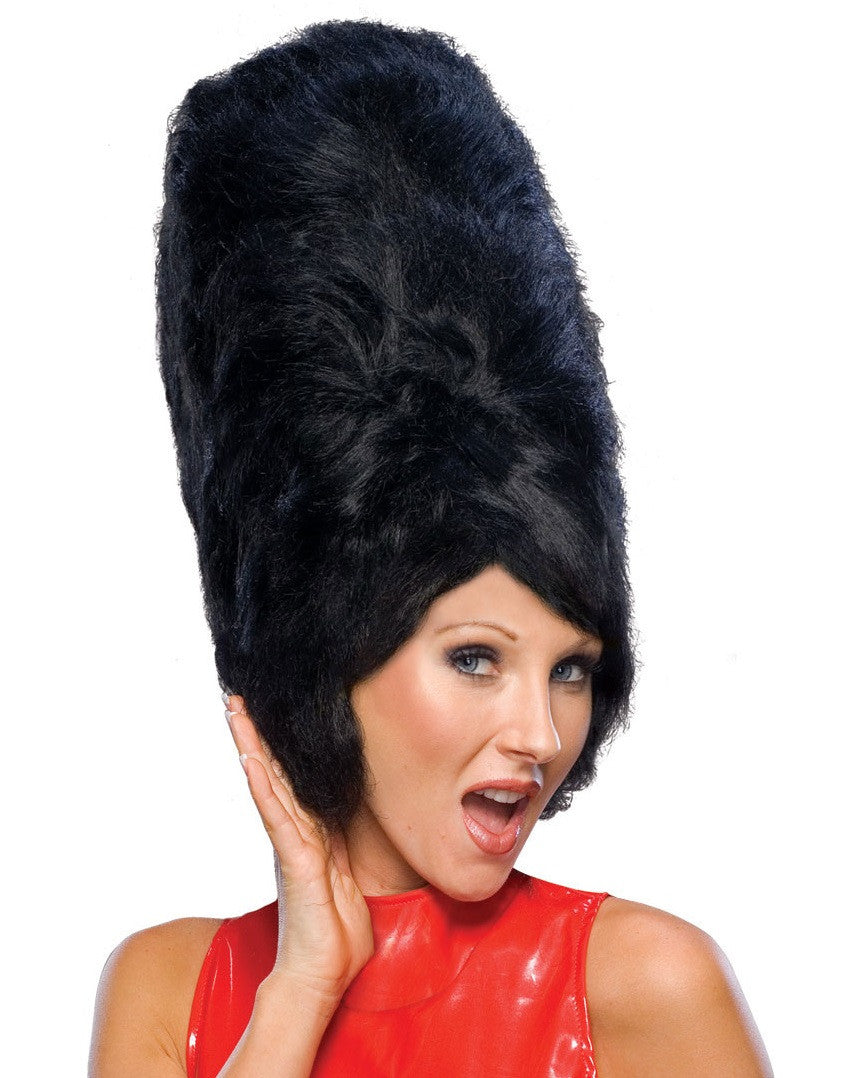 Beehive Wig Black