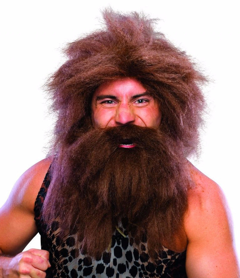 Caveman Wig Brown