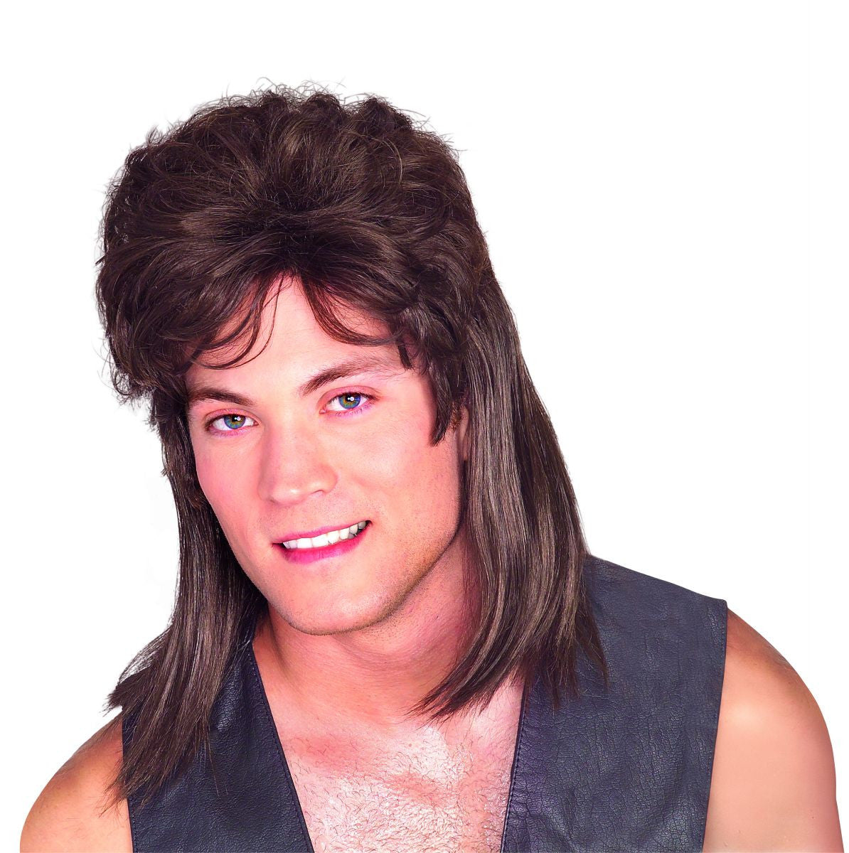 Mullet Wig Brown