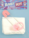 Baby Kit Diaper, Pin & Pacifier Pink