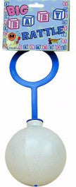 Jumbo Baby Rattle Blue