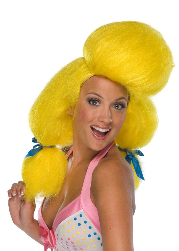 Poofy Poodle Wig Yellow