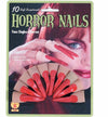 Rubber Horror Nails Red