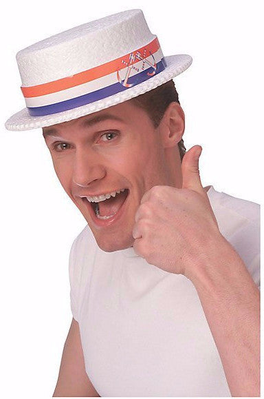 Stackable Styrofoam Skimmer Hat