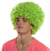 Rave Afro Wig Neon Green