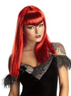 Glitter Vamp Wig Red