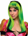 Neon Doll Wig Green