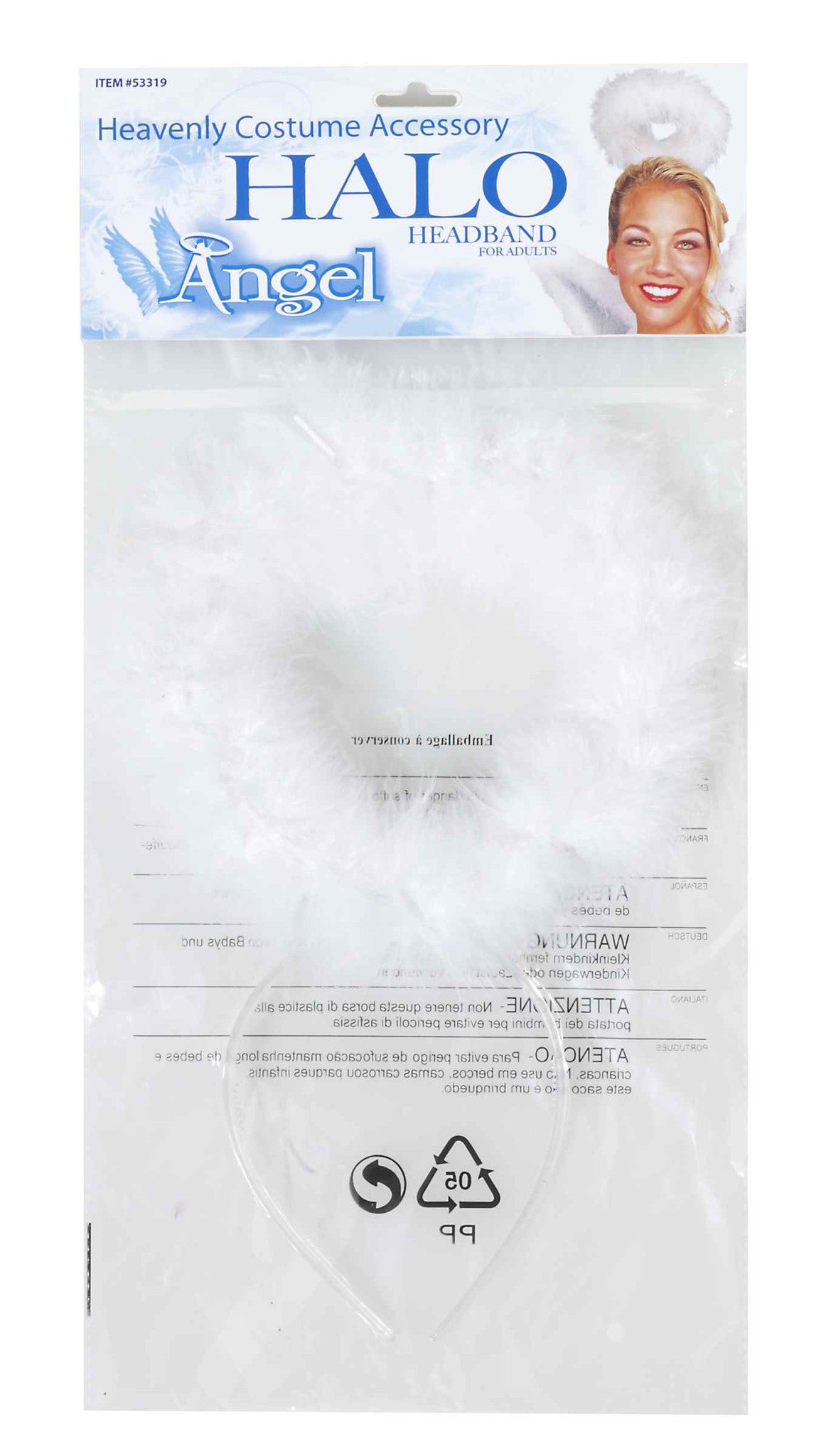 Marabou Halo White