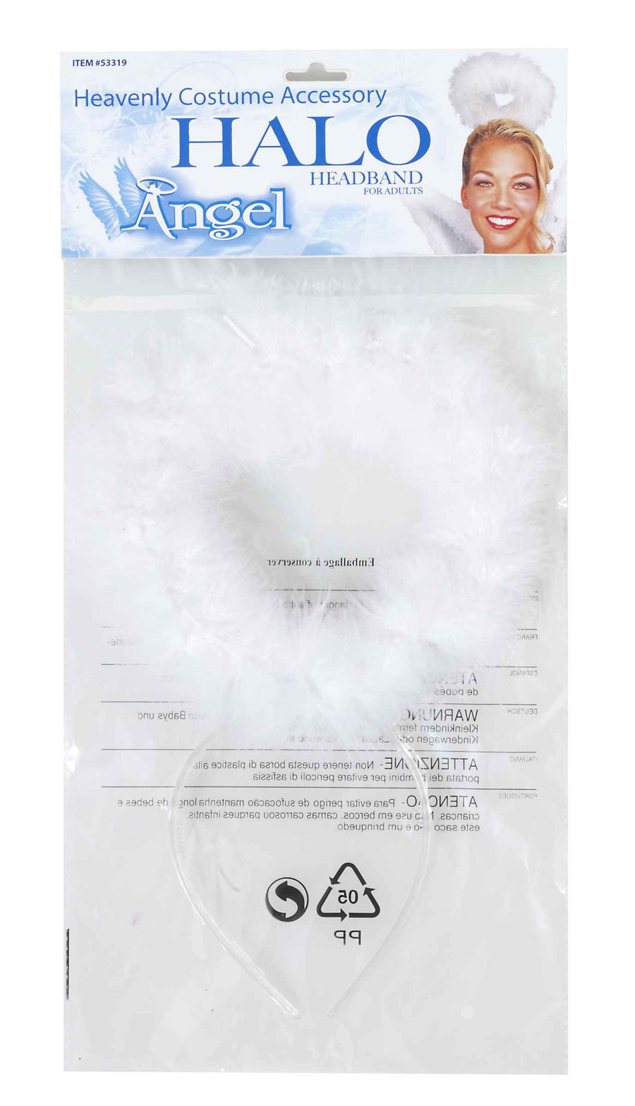 Marabou Halo White