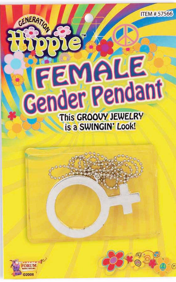 Gender Pendant Female Silver