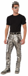 Futuristic Mens Pants Silver Standard