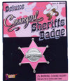 Cowgirl Sheriff Badge