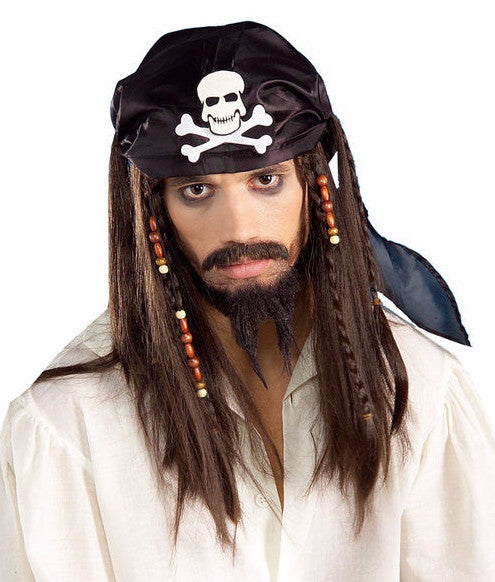 Caribbean Pirate Wig