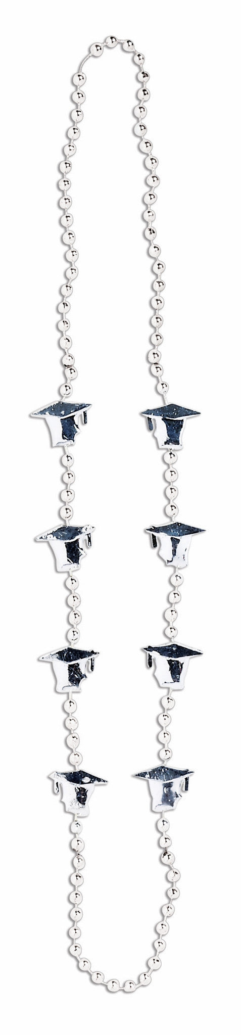 Graduation Beads Silver