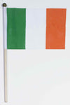 Irish Flag with Stick (12"X 18")