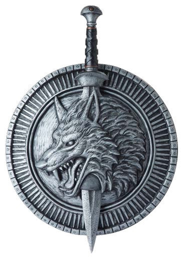 Wolf Master Shield & Sword