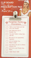 Hospital Honey Clipboard & Pad