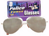 Police Mirrored Glasses