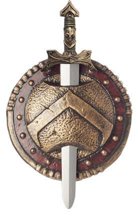 Spartan Combat Shield & Sword