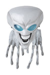 Alien Mask & Hands White