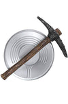 Prospector Pick Axe and Pan