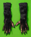 Long Werewolf Gloves - Black