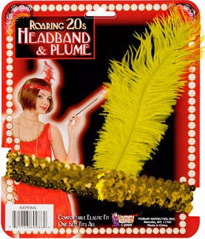 Gold Sequin Headband