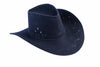 Cowboy Hat Black Faux Suede