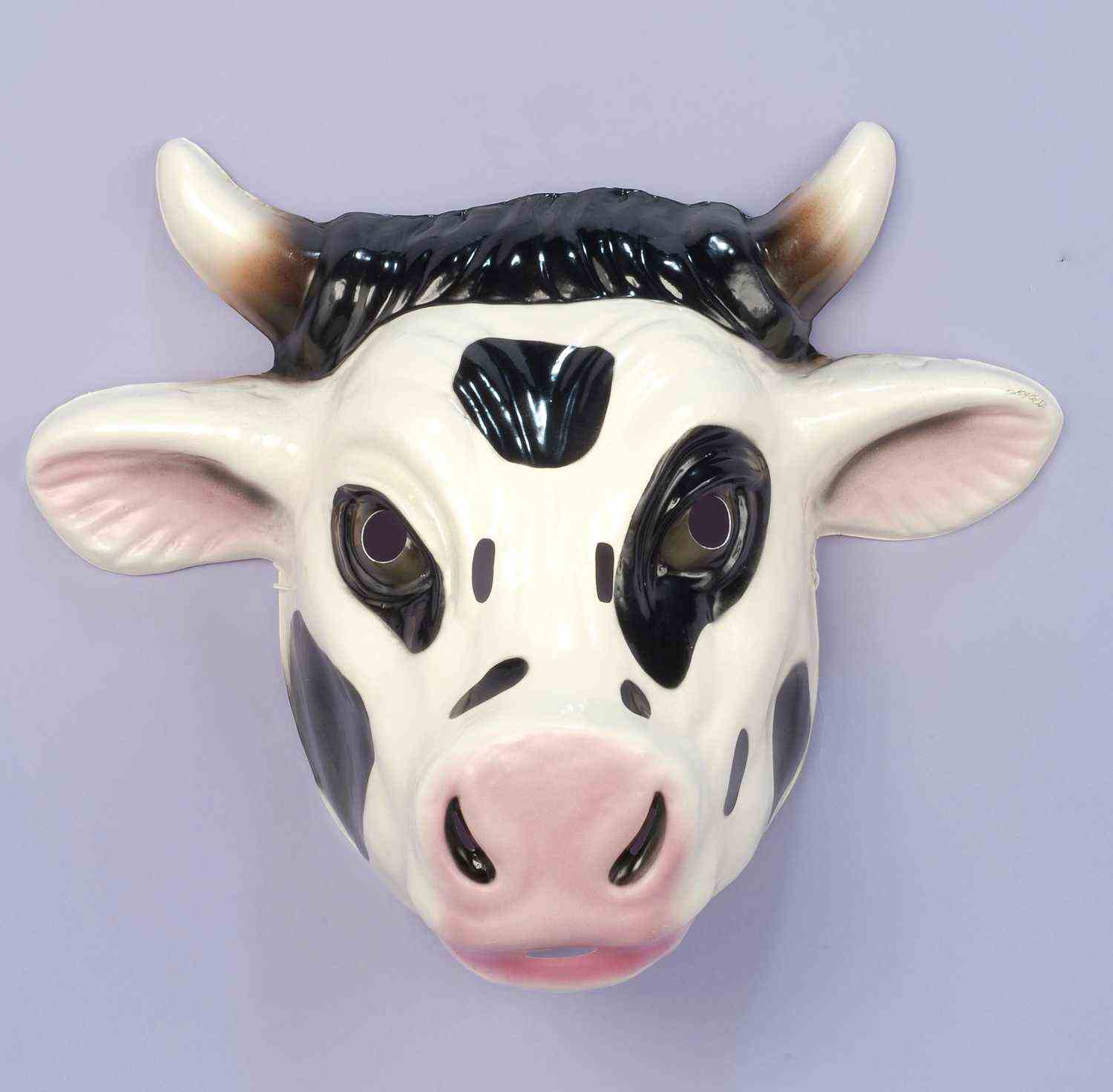 Plastic Animal Mask - Cow