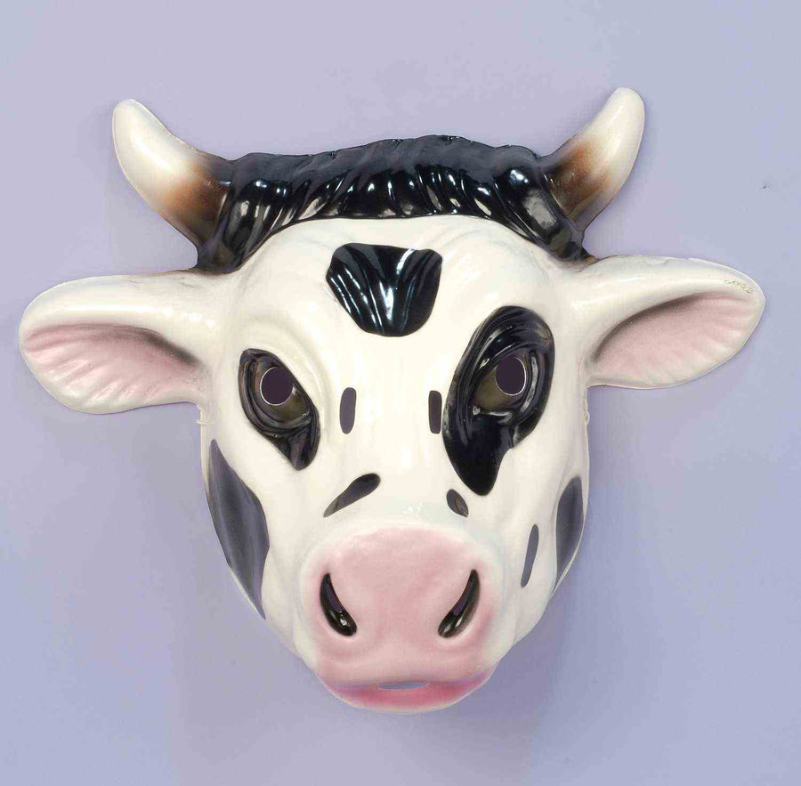 Plastic Animal Mask - Cow