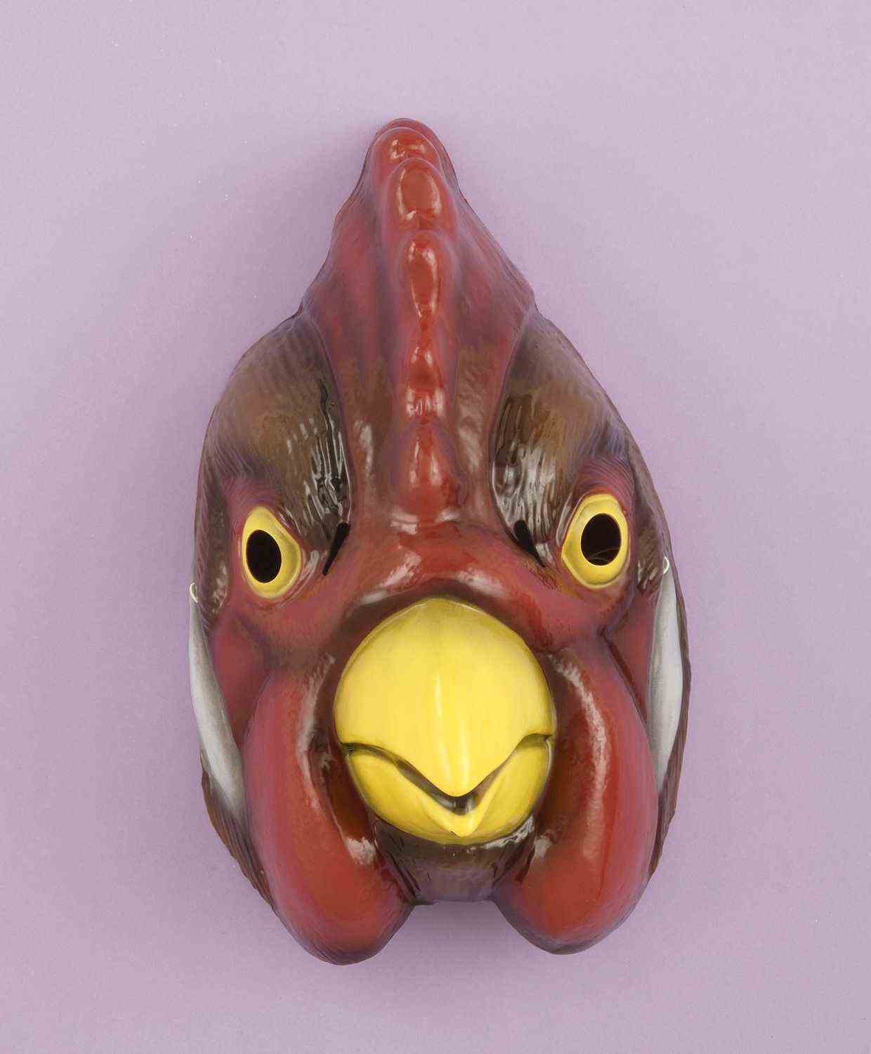 Plastic Animal Mask - Rooster
