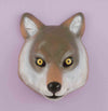 Plastic Animal Mask - Wolf