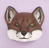 Plastic Animal Mask - Fox