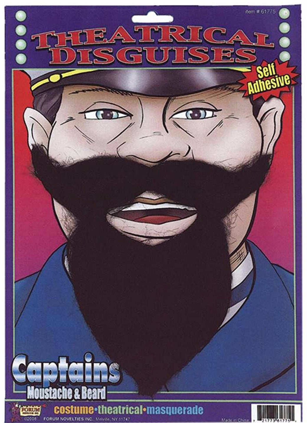 Captain's Moustache and Beard