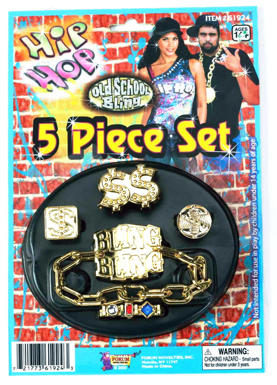 Big Daddy Jewelry Set Gold